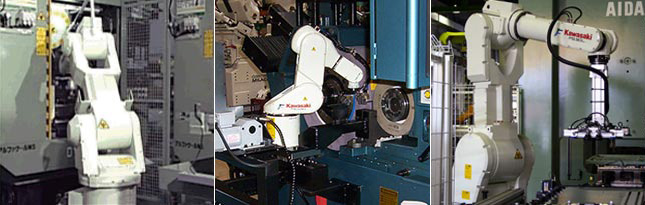 Kawasaki Machine Tending Robots Applications